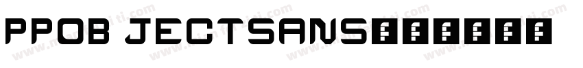 PPOb jectSans字体转换
